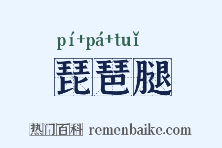 琵琶腿是什么意思的图片